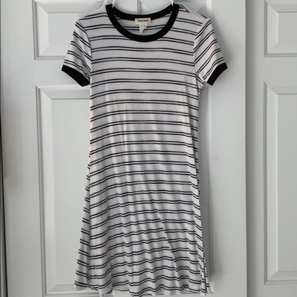Striped Mimi Chica T-shirt dress